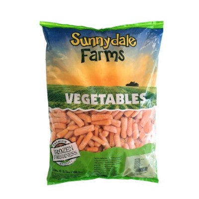 Frozen baby carrots SUNNYDALE, 2.5 kg